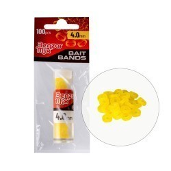 Elastic momeli Benzar Bait Bands 4mm, 100buc/plic