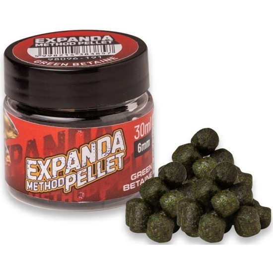 PELETE DE CÂRLIG BENZAR MIX EXPANDA METHOD PELLET GREEN BETAINE 6MM PELETE DE CÂRLIG BENZAR MIX EXPANDA METHOD PELLET GREEN BETAINE 6MM
