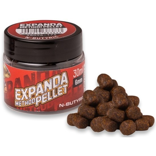 PELETE DE CÂRLIG BENZAR MIX EXPANDA METHOD PELLET N-BUTYRIC 6MM PELETE DE CÂRLIG BENZAR MIX EXPANDA METHOD PELLET N-BUTYRIC 6MM