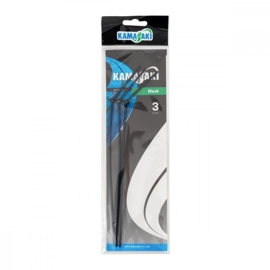 Tub antitangle Kamasaki, Negru/25cm, 3buc/plic Tub antitangle Kamasaki, Negru/25cm, 3buc/plic