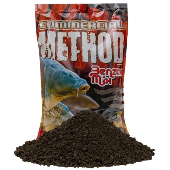 GROUNDBAIT BENZAR MIX METHOD COMMERCIAL BLACK HALIBUT 800G GROUNDBAIT BENZAR MIX METHOD COMMERCIAL BLACK HALIBUT 800G