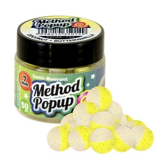 POP UP BENZAR MIX BICOLOR METHOD POP UP COCOS VANILIE 7MM POP UP BENZAR MIX BICOLOR METHOD POP UP COCOS VANILIE 7MM