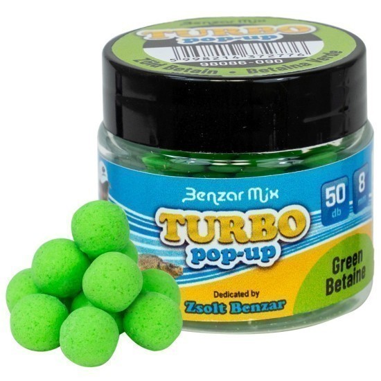 POP UP BENZAR MIX TURBO GREEN BETAIN 8MM POP UP BENZAR MIX TURBO GREEN BETAIN 8MM