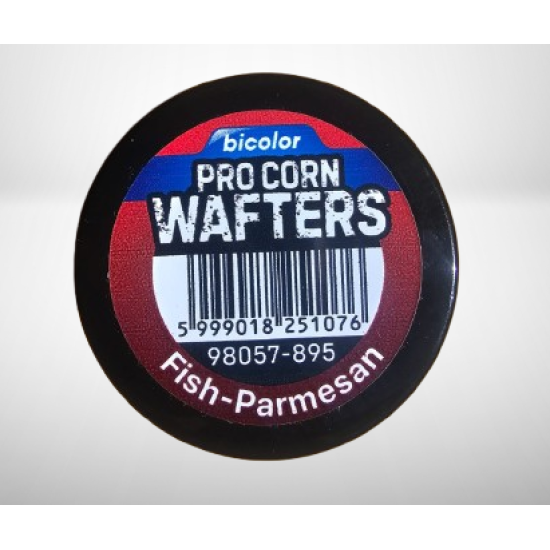 Wafter Benzar Mix Bicolor Pro Corn Wafters, Pește & Parmezan, 25g Wafter Benzar Mix Bicolor Pro Corn Wafters, Pește & Parmezan, 25g