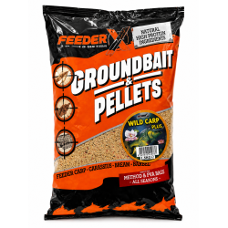 Nadă FeederX Wild Carp Plus 3 Natural Mix Aroma, 1.5kg