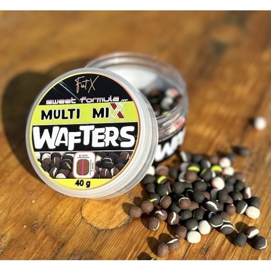 Wafters FeederX Multi Mix, Sweet Formula, 7x6mm, 40g/cutie