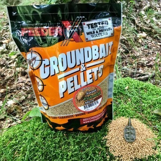 Micro-pelete FeederX Sweet Fishmeal, 2mm/800g