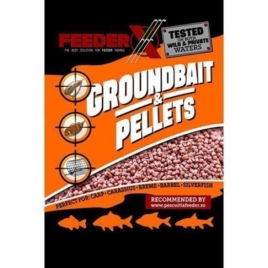 Pelete FeederX Krill 2mm 800gr