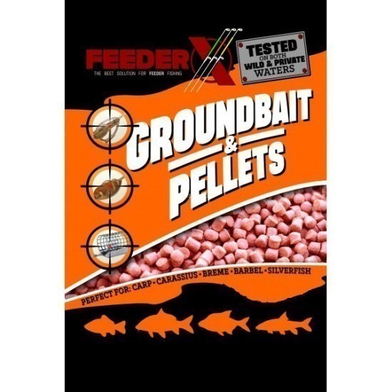 Pelete FeederX Krill 4mm 800gr