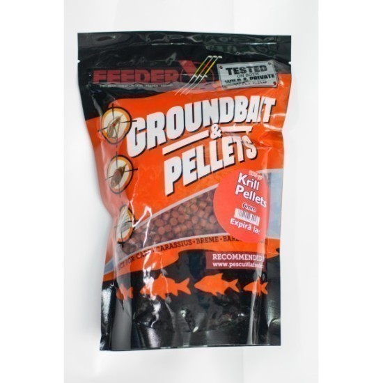 Pelete FeederX Krill 6mm 800gr