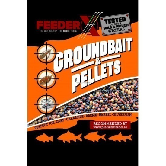 Pelete FeederX Super Mix 2mm 800gr