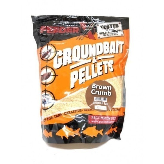 Pesmet FeederX Brown Crumb 800gr