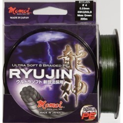 Fir textil Momoi Ryujin PE Braided, Moss Green, 0.20mm/16kg/130m