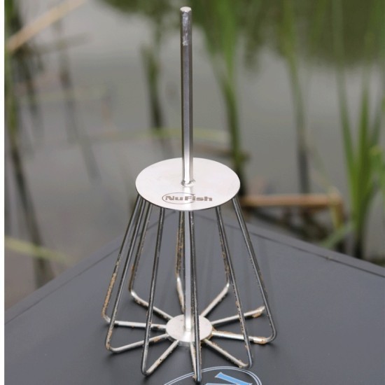 Cap mixer nadă NuFish Stainless Whisk, 30cm Cap mixer nadă NuFish Stainless Whisk, 30cm