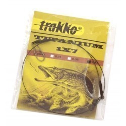 Strună Trakko Titanium 1x7/30cm, 0.43mm/30lbs/14kg, 1buc