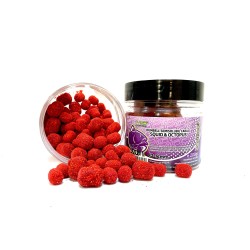 Boilies de cârlig MG Special Carp Dumbell Semisolubil Squid & Octopus, 10-14mm, 200g