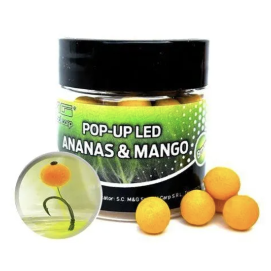 Pop-up MG Special Carp LED Ananas & Mango, 8mm, 15g