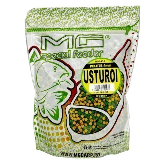 Pelete MG Special Carp Usturoi, 4mm, 500g Pelete MG Special Carp Usturoi, 4mm, 500g