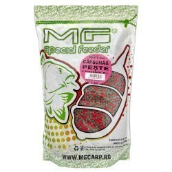 Pelete MG Special Carp Căpșună & Pește, 4mm, 1kg