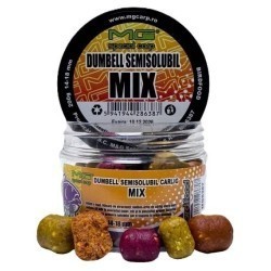 Boilies semisolubil de cârlig MG Special Carp Dumbell Mix, 14-18mm, 200g
