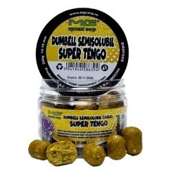Boilies semisolubil de cârlig MG Special Carp Dumbell Super Tengo, 14-18mm, 200g
