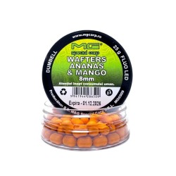 Wafters MG Special Carp Dumbell LED Ananas & Mango, 8mm, 25g