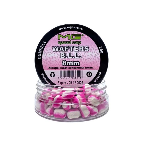 Wafters MG Special Carp Dumbell B.L.L., 8mm, 25g Wafters MG Special Carp Dumbell B.L.L., 8mm, 25g
