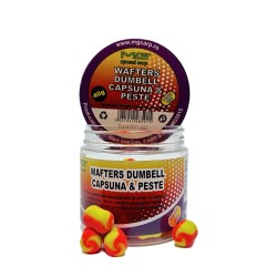Wafters MG Special Carp Dumbell Căpșună & Pește, 10mm, 40g