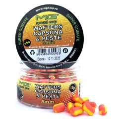 Wafters MG Special Carp Dumbell Căpșună & Pește, 5mm, 15g