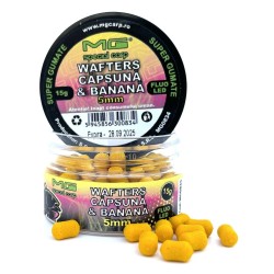 Wafters MG Special Carp Dumbell LED Căpșună & Banană, 5mm, 15g