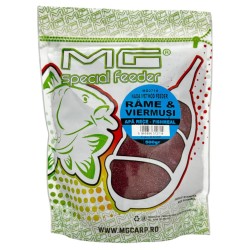 Nadă MG Special Carp Method Feeder Râme & Viermuși, 500g