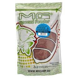 Nadă MG Special Carp Method Feeder Râme & Viermuși, 1kg