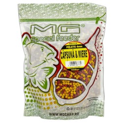 Pelete MG Special Carp Căpșună & Miere, 4mm, 500g