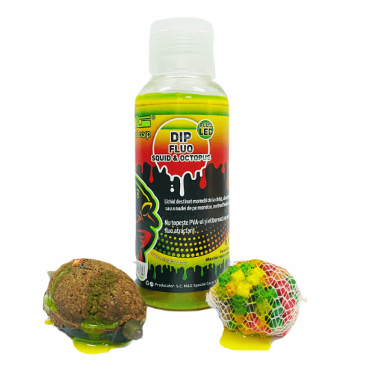 Dip MG Special Carp Fluo LED Squid & Octopus, 100ml