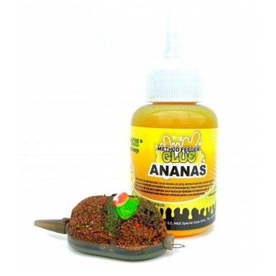Aditiv MG Special Carp Method Feeder Glue Ananas, 100ml Aditiv MG Special Carp Method Feeder Glue Ananas, 100ml