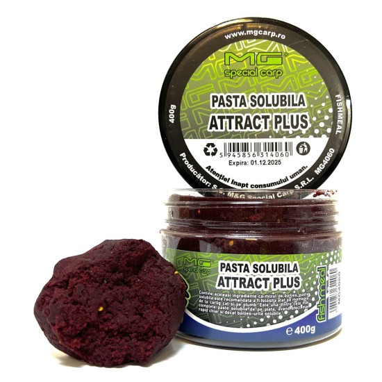 Pastă solubilă MG Carp Special Attract Plus, 400g Pastă solubilă MG Carp Special Attract Plus, 400g