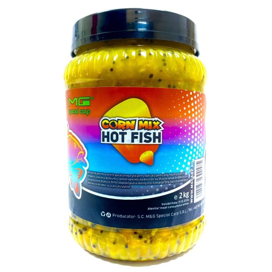 Amestec de semințe MG Special Carp, Hot Fish, 2kg Amestec de semințe MG Special Carp, Hot Fish, 2kg