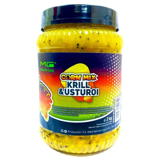 Amestec de semințe MG Special Carp, Krill & Usturoi, 2kg Amestec de semințe MG Special Carp, Krill & Usturoi, 2kg