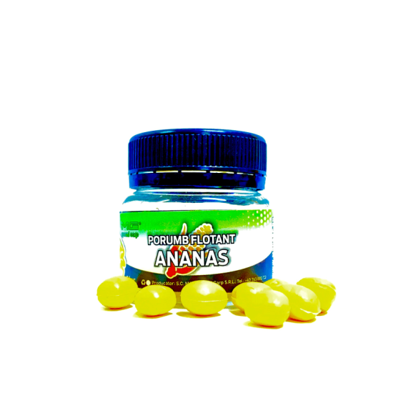 Porumb flotant MG Special Carp, Ananas, 8buc/cutie Porumb flotant MG Special Carp, Ananas, 8buc/cutie