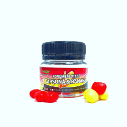 Porumb flotant MG Special Carp, Capsuna & Banana, 8buc/cutie