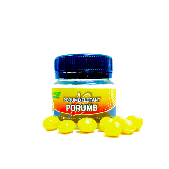 Porumb flotant MG Special Carp, Porumb, 8buc/cutie Porumb flotant MG Special Carp, Porumb, 8buc/cutie
