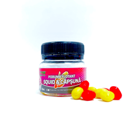 Porumb flotant MG Special Carp, Squid & Capsuna, 8buc/cutie