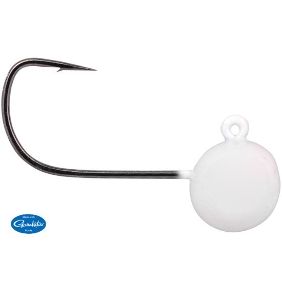 Cap twister rotund Spro Jig Head 29, White, Nr.4, 3g, 4buc/plic