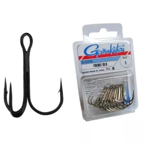 Gamakatsu Hooks Treble 13B Size 3/0