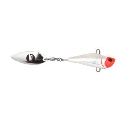 Spinnertail Spro ASP Speed Spinner UV, White Bleeder, 16g