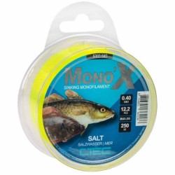 Fir monofilament Spro C-Tec Salt, Yellow Fluo, 0.50mm/15kg/250m