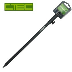 Pichet telescopic Spro C-Tec Alu Bankstick, Matt Black, 50-90cm