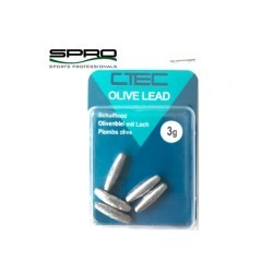 Set plumbi tip olivetă culisanți Spro C-Tec Olive Lead, 5g, 5buc/plic