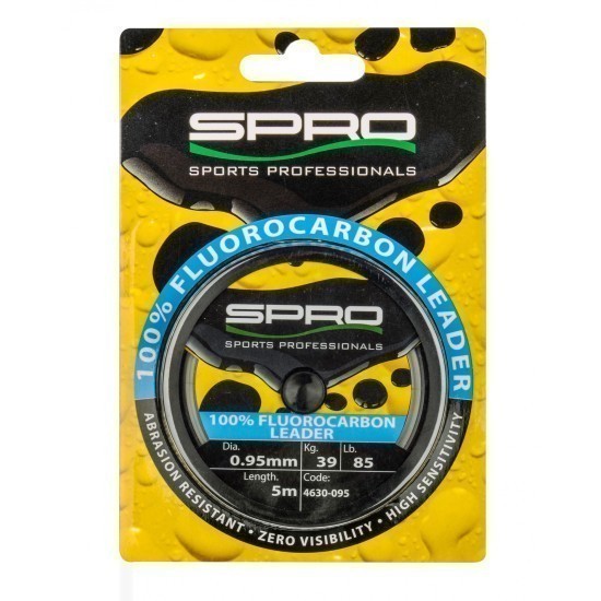 FIR SPRO FLUOROCARBON 100% LEADER 10M 0.55MM 16KG