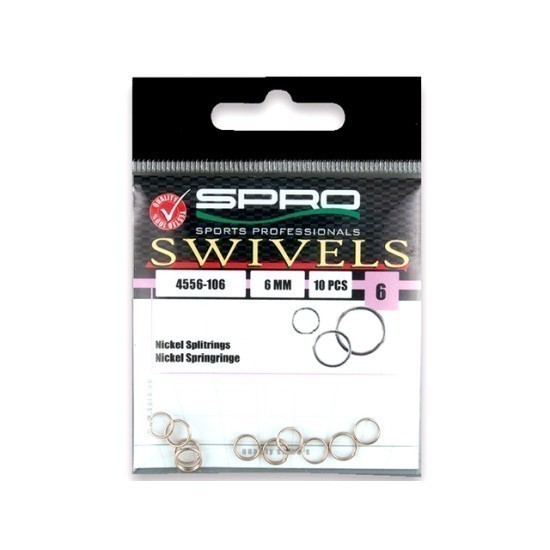 INELE DESPICATE SPRO 6MM 7KG 10BUC/PLIC